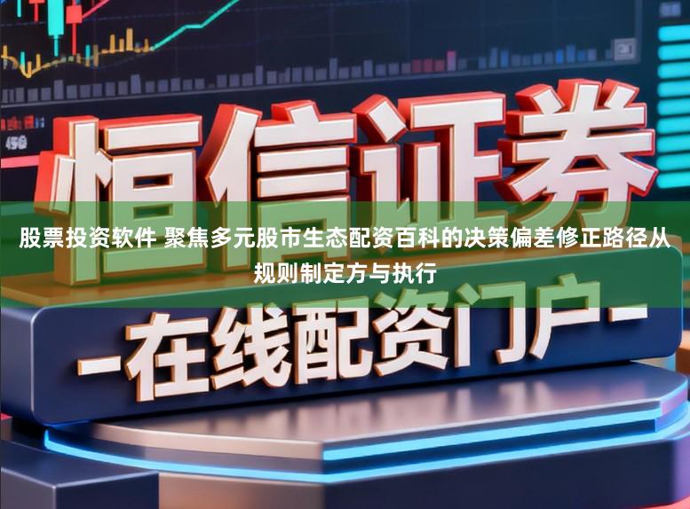 股票投资软件 聚焦多元股市生态配资百科的决策偏差修正路径从规则制定方与执行
